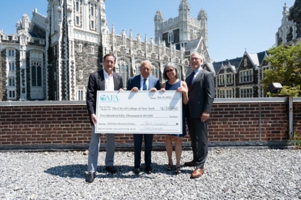 Alzheimer’s Foundation of America awards $250K grant to CCNY for research