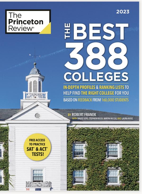 Princeton Review 2023 Best Colleges Guide
