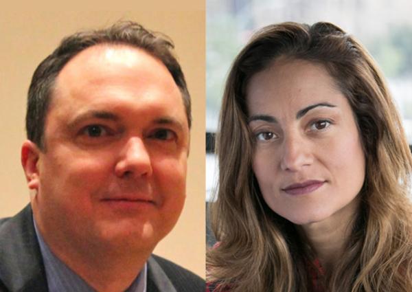 Carlos Riobo and Adriana Espinosa