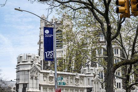 CCNY 175 banners