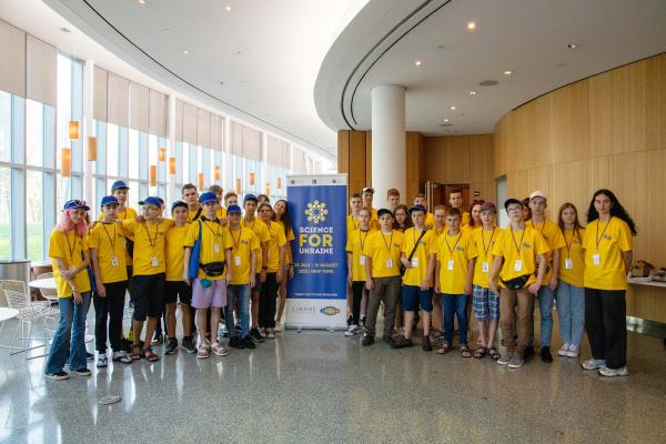 "Science for Ukraine" participants at CCNY, July-August 2023
