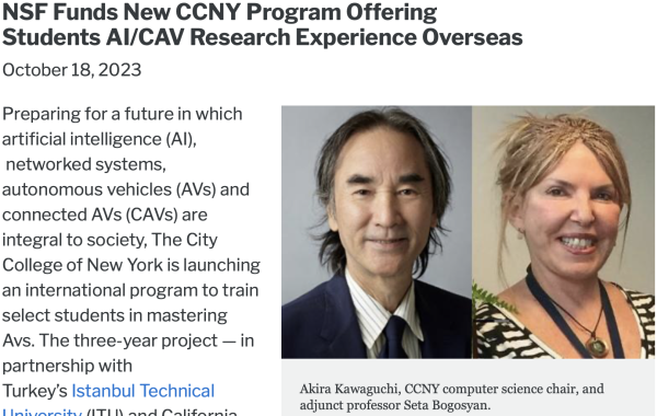 Akira Kawaguchi NSF Award 2023