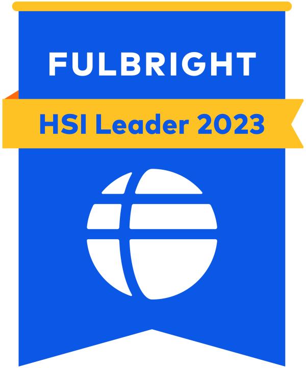 Fulbright HSI Leader 2023 Badge