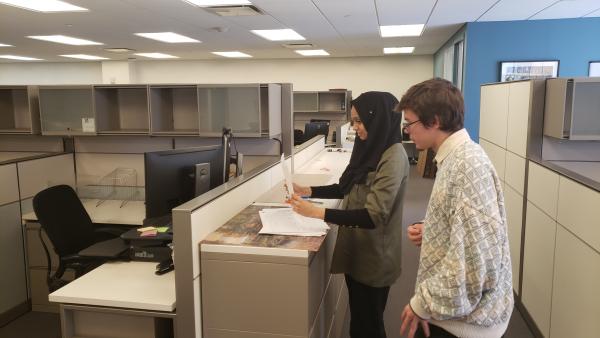 CCNY Spitzer students learn from the CUNY Facilities Career Development Program Internship.