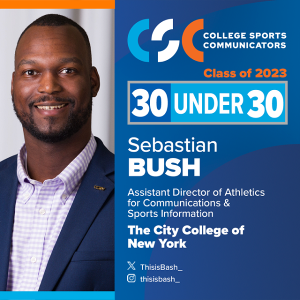 Sebastian Bush_CCNY Athletics SID