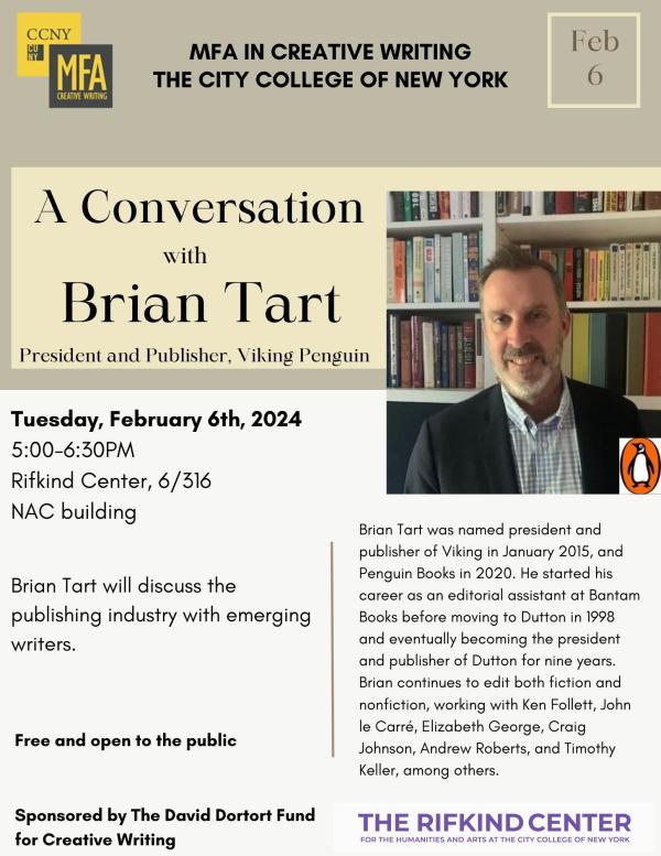 A Conversation with Brian Tart