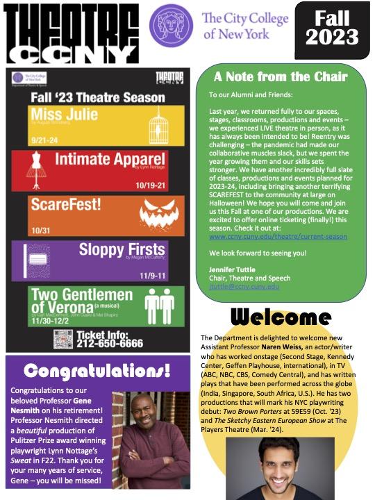 Newsletters The City College of New York
