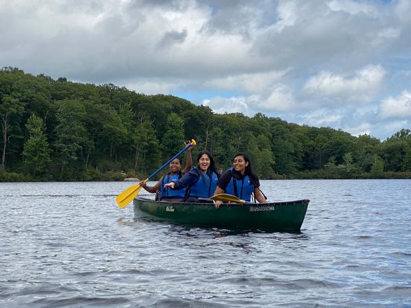 Kayaking on Breakneck Pond