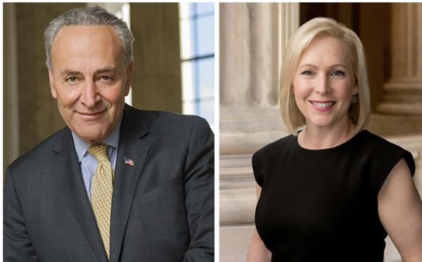 NY Senators Chuck Schumer & Kirsten Gillibrand