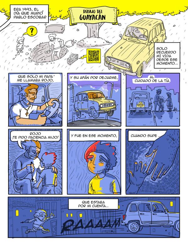 Comic book page