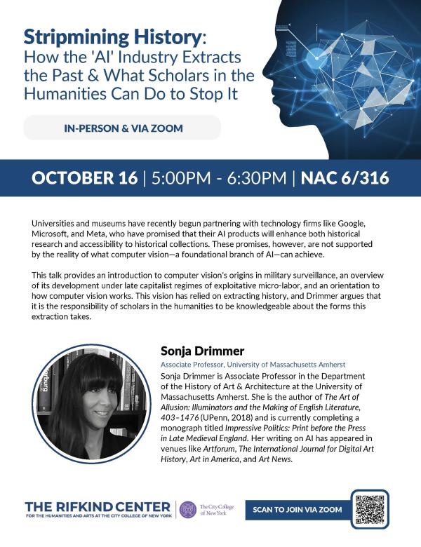 A talk by Sonja Drimmer