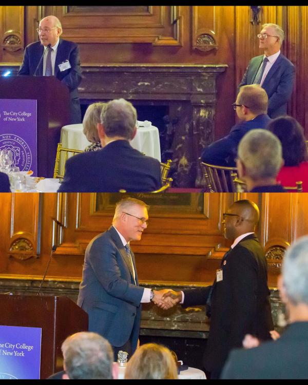 Seymour Sternberg and Lateef Ade Williams