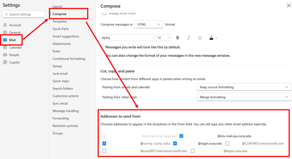 Compose and reply