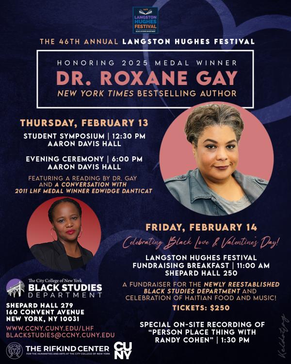 2025 Langston Hughes Festival Flyer