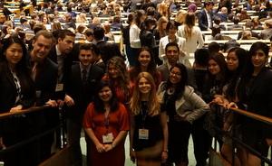 CCNY 2016 Model UN team