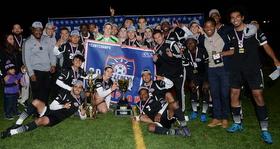 CCNY men's soccer team wins 2015 cunyac title