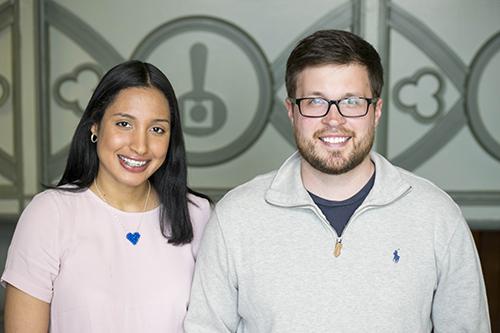 SCI Scholars Isamar Garrido Rodriguez and Patrick Tuttle