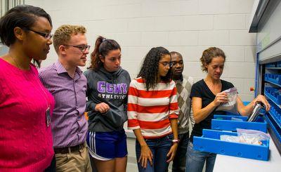 STEM students at CCNY