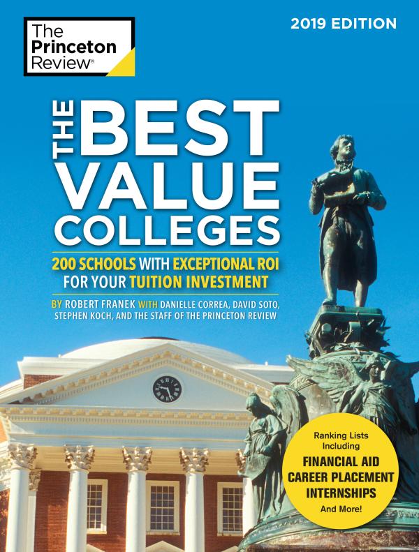Princeton Review's 2019 The Best Value Colleges