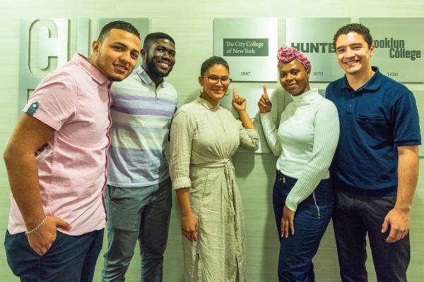 CUNY Service Corps-PR Students at CUNY Central