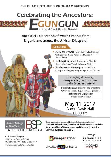 Egungun Event Poster