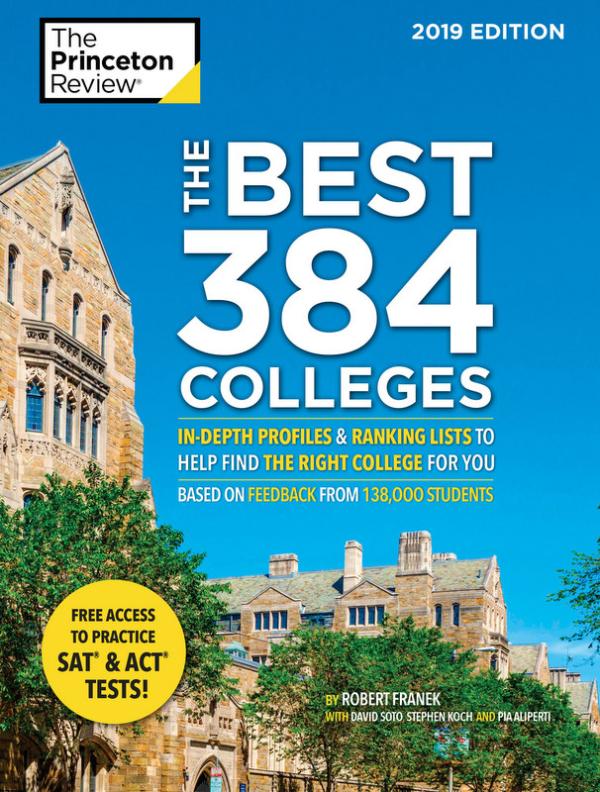 Princeton Review Best Colleges August 2018