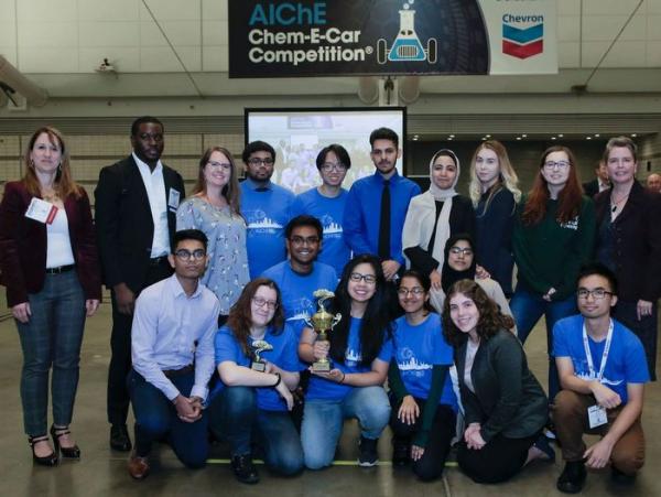 CCNY's 2018 Chem-E-Car_team