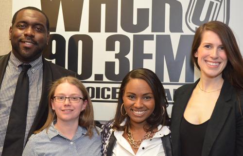 Hosts of Let Your Voice Be Heard, Sundays 11am-2pm on WHCR 90.3FM