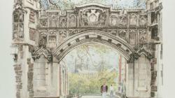 Sketch of archway