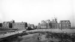 Old photo of Shepard Hall