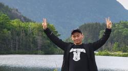 Wilderness First Aid Student Hiking in White Mountains