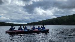 Kayaking on Breakneck Pond