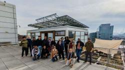 Winter 2023 trainees visit CCNY's Passive House.