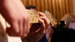 Guitar fretboard