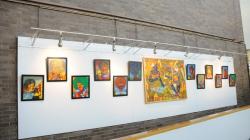 Paintings in atrium