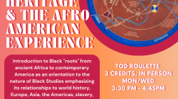 BLST 10100: African Heritage & The Afro American Experience