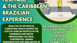 BLST 10200: African Heritage & The Caribbean Brazilian Experience