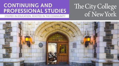 Image of CCNY Continuing and Professional Studies catalog cover 2019