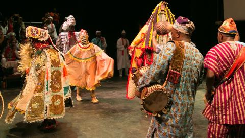 Celebrating the Ancestors: EGUNGUN in the Afro-Atlantic World! Traditional dance. 