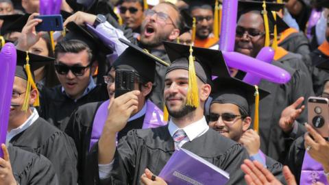 CCNY Students at Graduation