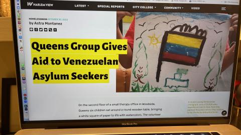 Student work is published on Harlem View