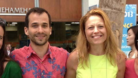 Two students