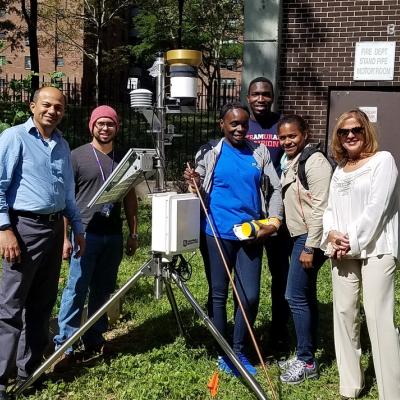 Tarendra Lakhankar_CCNY weather stations around NYC