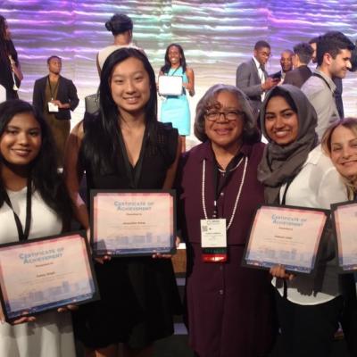 CCNY-MSKCC Partnership participants at CCNY.