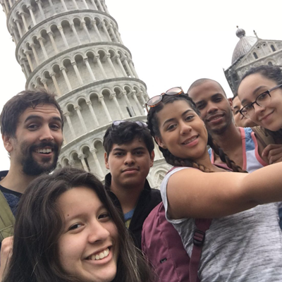 Study Abroad leaning tower of pisa