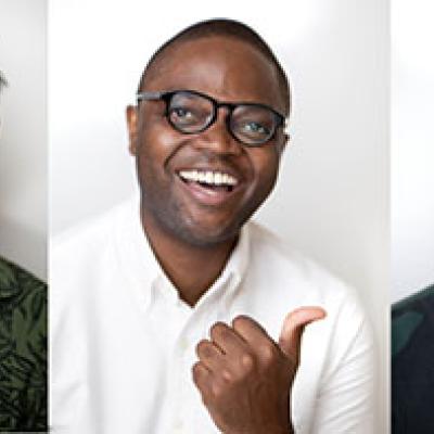 The LAGRANT Foundation scholarships are BIC students: Paul Bernabe, Dimandja Utshudi and Ayush Kumar.