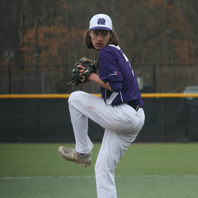 CCNY's baseball team pitcher