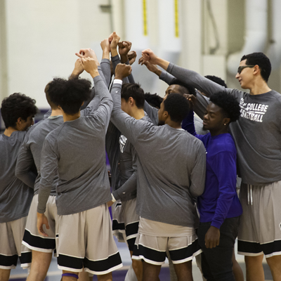 CCNY's Athletics players 