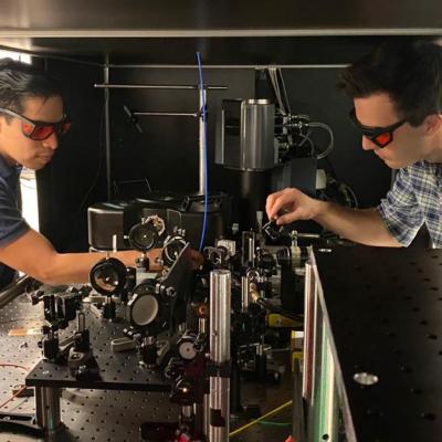 Physics students at CCNY