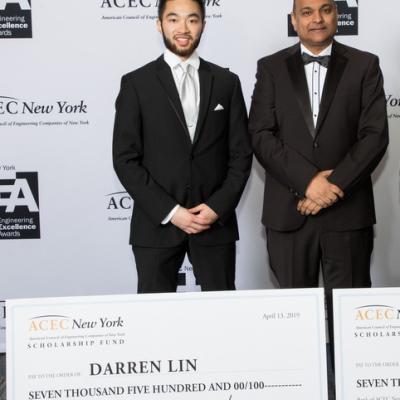 Darren Lin_R. Rahman win NYS engineering scholarship